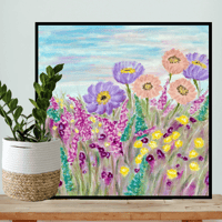 Image 4 of Wildflower Meadow- original artwork 