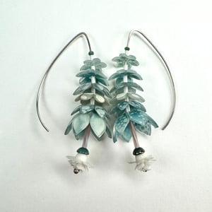 Soft Tiered Lightweight Earring/Soft Robins Egg