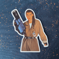 Image 2 of Red Dwarf Dave Lister with Bazookoid Sticker