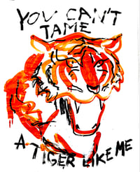 A TIGER LIKE ME POSTER 