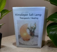 Salt Lamp -Half Moon