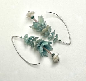 Soft Tiered Lightweight Earring/Soft Robins Egg