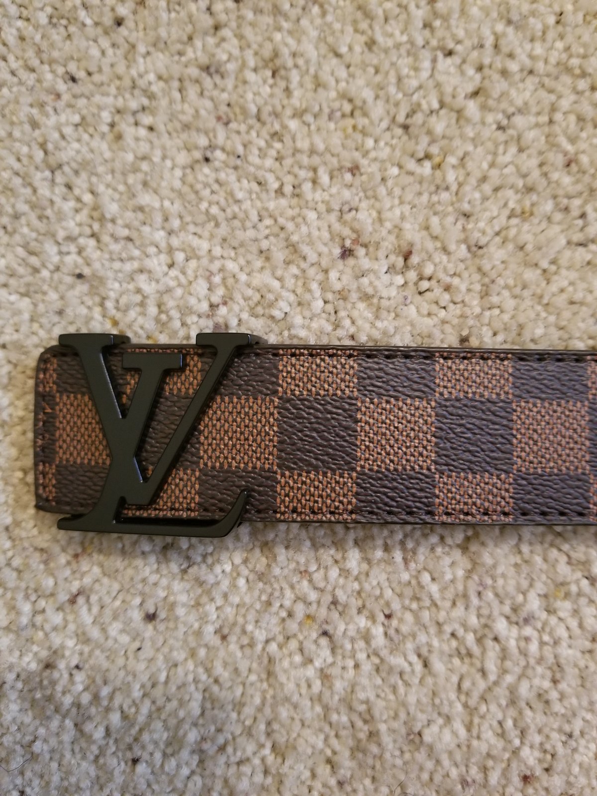 LV Belt Checker Board Brown | daplugstore LV Belt Checker Board Brown | daplugstore
