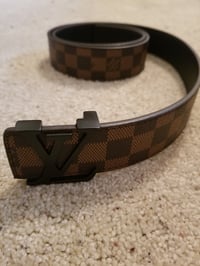 Image 6 of LV Belt Checker Board Brown