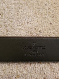 Image 10 of LV Belt Brown/Black Buckle