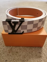 Image 1 of LV Belt  Cream