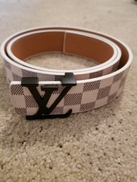 Image 4 of LV Belt  Cream