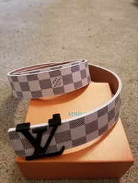 Image 5 of LV Belt  Cream