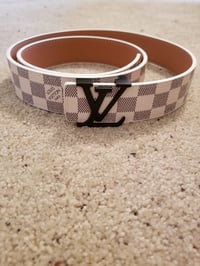 Image 6 of LV Belt  Cream