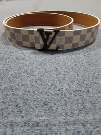 Image 5 of LV Belt Black