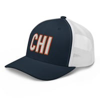 Image 1 of CHI Trucker Cap (Navy/White)