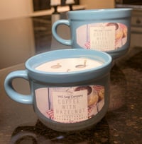 Natural Candle -Coffee with Hazelnut Mug