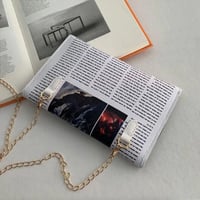 Image 3 of Newspaper Envelope Clutch