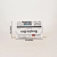 Image 4 of Newspaper Envelope Clutch