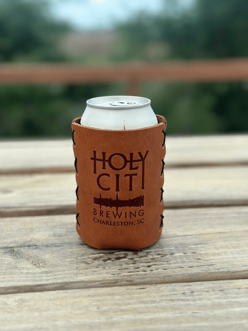 Leather Can Koozie