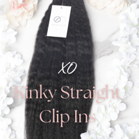 Xo Seamless Clip Ins Kinky Straight 
