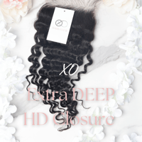 Image 1 of XO Extra DEEP Wave 5x5 HD Closure 