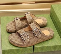 Image 1 of G Double Strap Sandals