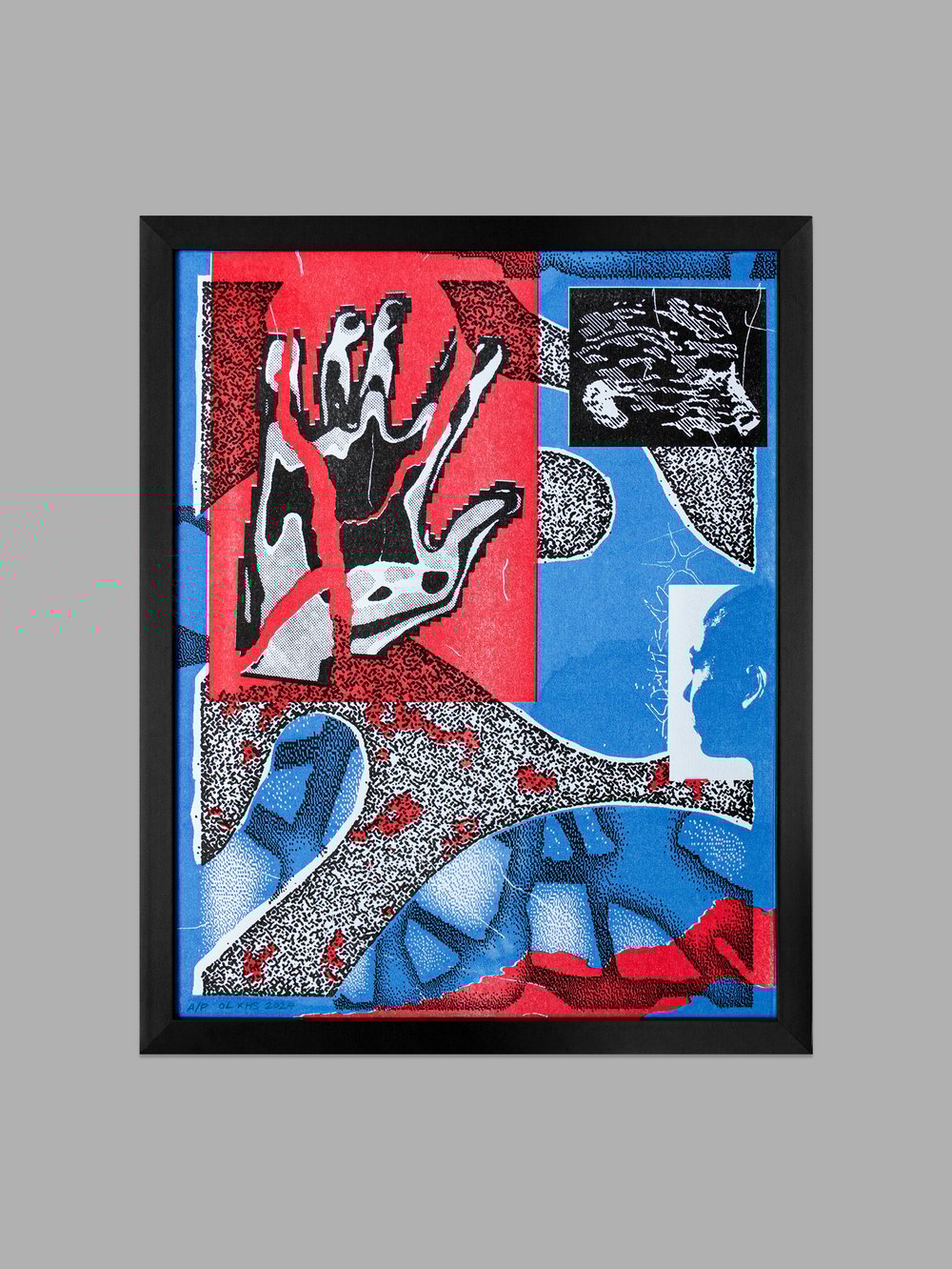 OLHS FRAMED 'VISIONS' PRINT