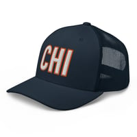 Image 1 of CHI Trucker Cap (Navy/Navy)