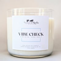 Image 3 of Vibe Check Soy Wax Candle