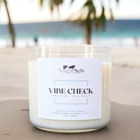 Image 4 of Vibe Check Soy Wax Candle