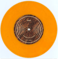 Image 2 of Dangers "5 O'Clock Shadows at the Edge of the Western World" 7" VIT038 opaque orange 