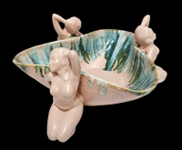 Image 2 of Vintage Spurlin Vicious Virgin Bowl FREE SHIPPING 