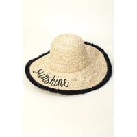 Image 3 of Sunshine Straw Hat