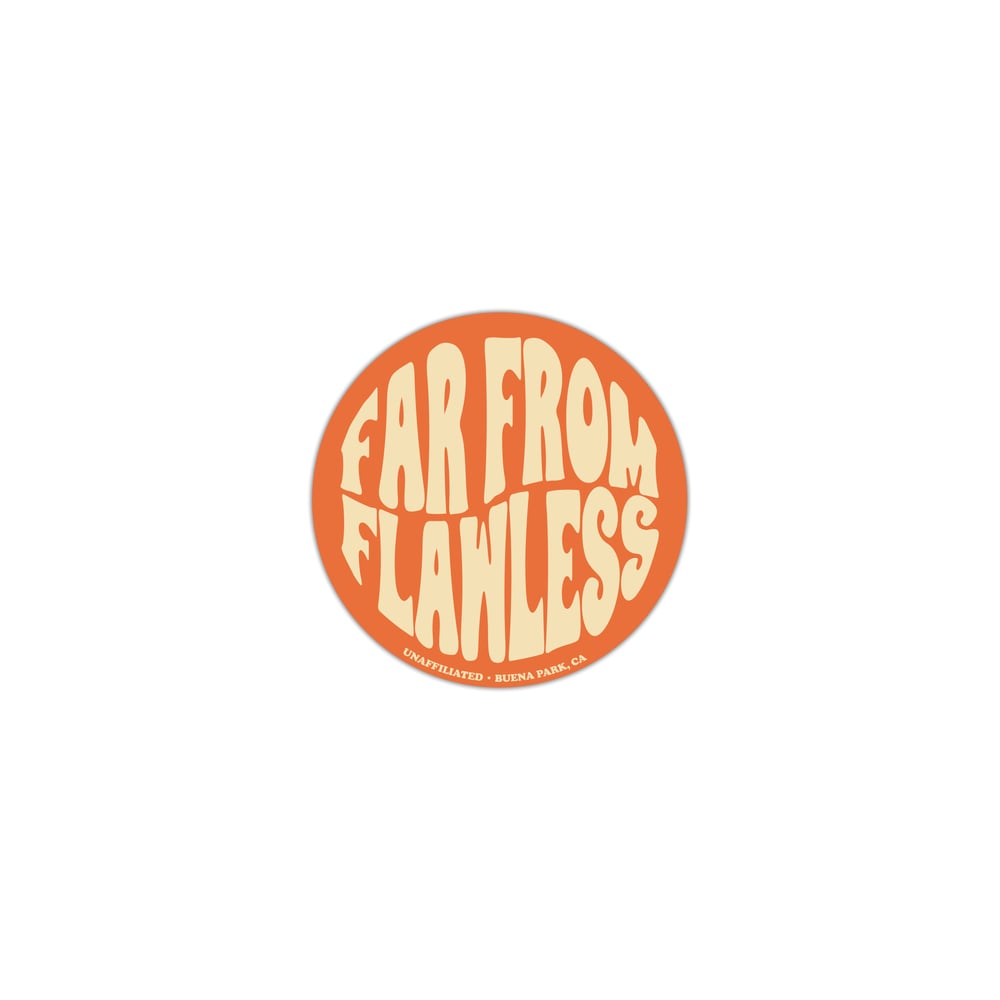 Image of Far From Flawless Sticker