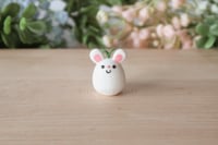Image 1 of Bunny Sproutling - Miniature Clay Desk Buddy