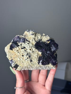 HIGH QUALITY CUBIC FLUORITE -CHINA- E