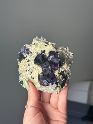 HIGH QUALITY CUBIC FLUORITE -CHINA- E