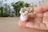 Image 2 of Bunny Sproutling - Miniature Clay Desk Buddy