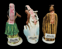 Image 2 of Vintage Okolehao Mini Decanter Set FREE SHIPPING 