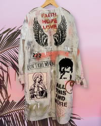 Image 1 of Wing ¥ unisex ¥ viLLaGe punK¥IbiZa ¥TrenChcoaT¥ festival