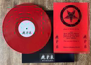 Image of MOENEN OF XEZBETH - Dawn of morbid sorcery demo 2017 LP test press
