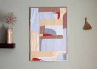 Image 1 of Quilted patchwork wall hanging