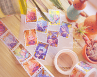 Image 3 of FFXIV Stamp Foil Washi Tape