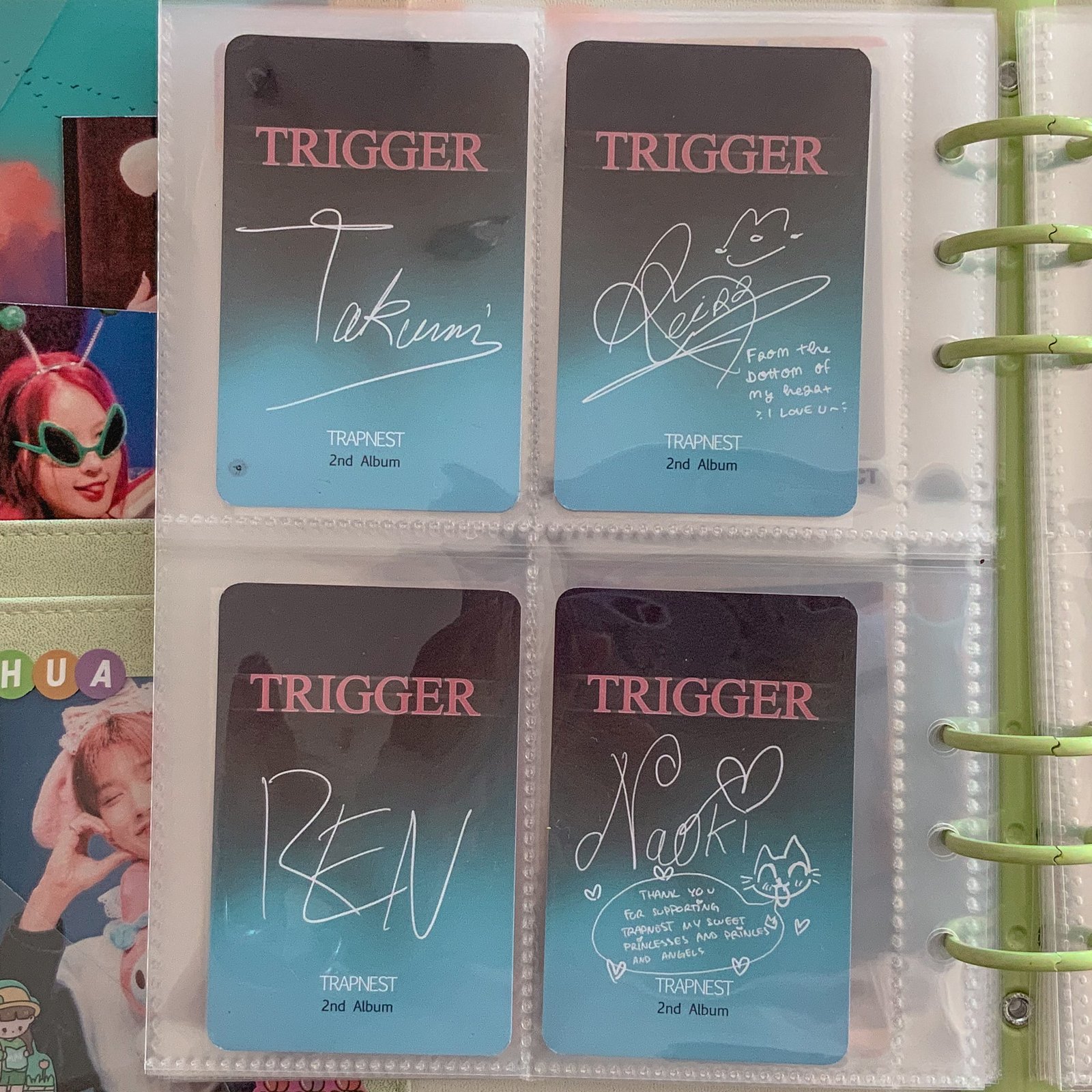 Nana BLAST and Trapnest photocards | paulitricia