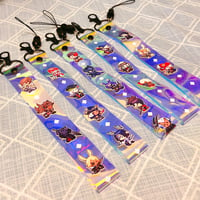 Image 1 of FFXIV Holographic Phone Strap