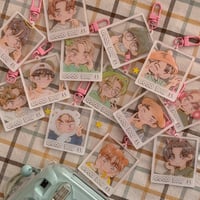 Image 1 of Seventeen polaroid keychains