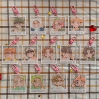 Image 2 of Seventeen polaroid keychains