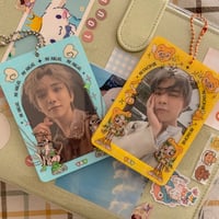 Image 1 of Acrylic photocard holder keychains