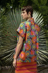 Image 3 of CAMICIA MESSICO ANEMONE PRUGNA €180 -50%