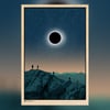 SOLAR ECLIPSE 2024 - WOOD PANEL - 44°32′38″N 72°48′52″W - BREADCRUMB TRAIL #005