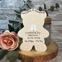 Image 2 of Freestanding Teddy Bear