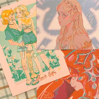 Image 1 of Zelda prints