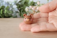 Image 1 of Baby Bear - Miniature Clay Desk Buddy