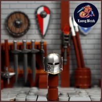 Image 1 of Barbute Helmet (With Magnets) - LoongBrick